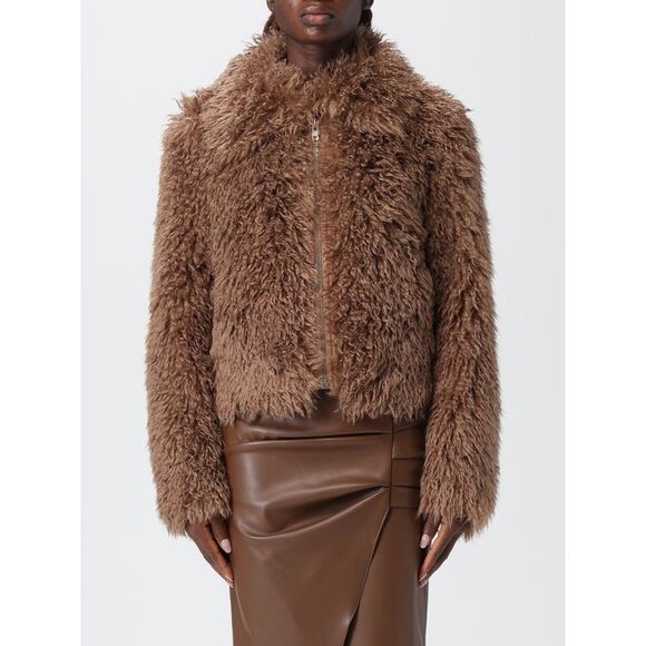 Stand Studio Jacket Woman Brown - Picture 1 of 4
